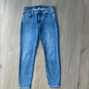 7 For All Mankind Classic Denim Skinny Jeans